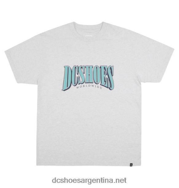 camiseta de hombre con pila alta DC Shoes HF6X6119 brezo de nieve