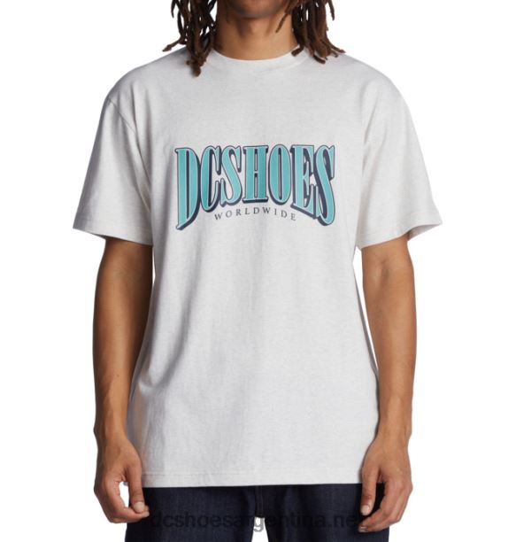 camiseta de hombre con pila alta DC Shoes HF6X6119 brezo de nieve