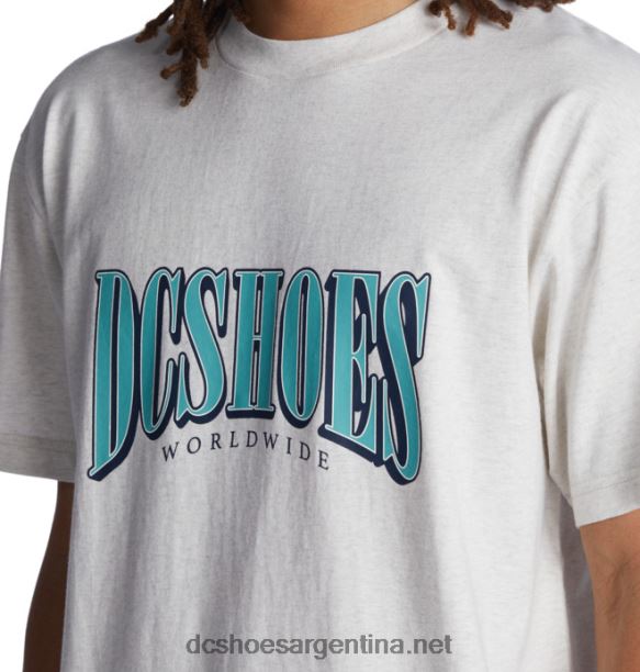 camiseta de hombre con pila alta DC Shoes HF6X6119 brezo de nieve