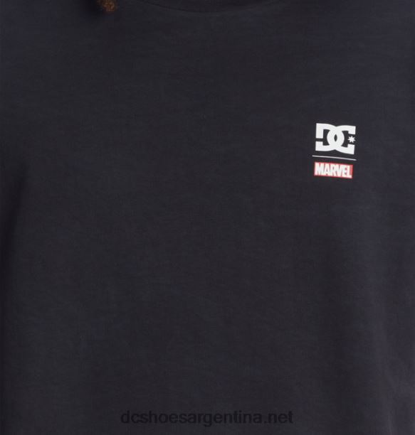 camiseta de hombre marvel deadpool x dc way backHF6X6415 negro